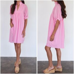 Pink Midi Dress